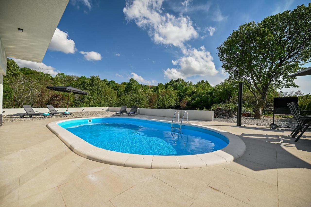 Villa Burra Hreljin Bagian luar foto