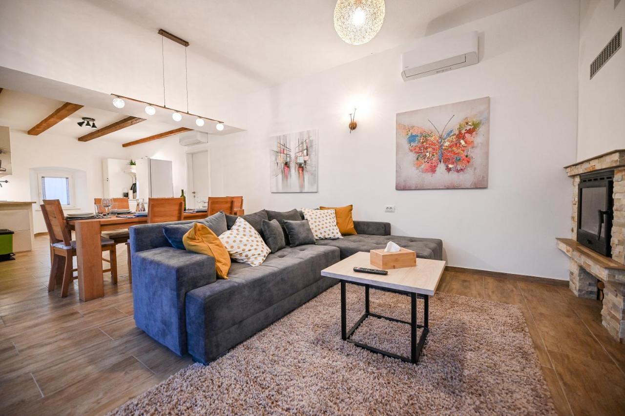 Villa Burra Hreljin Bagian luar foto