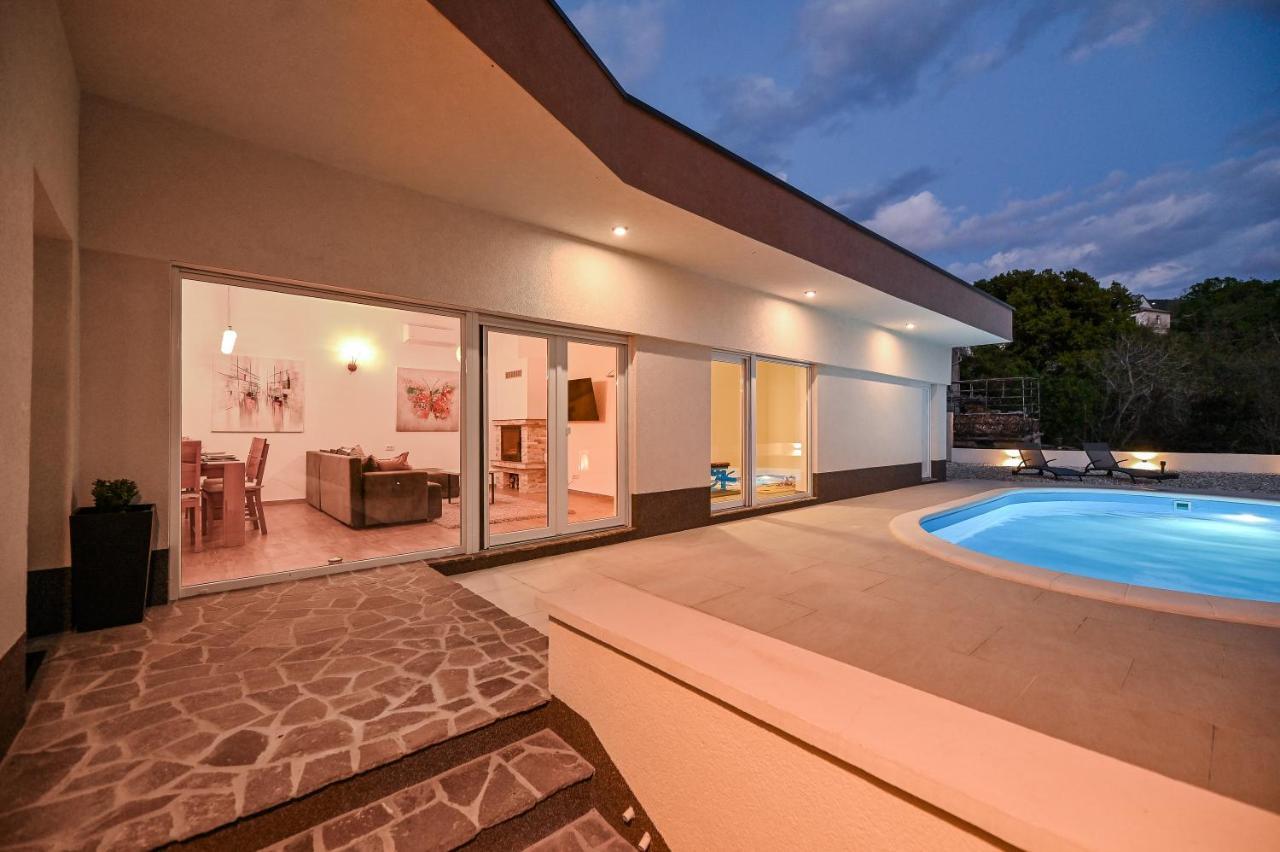 Villa Burra Hreljin Bagian luar foto